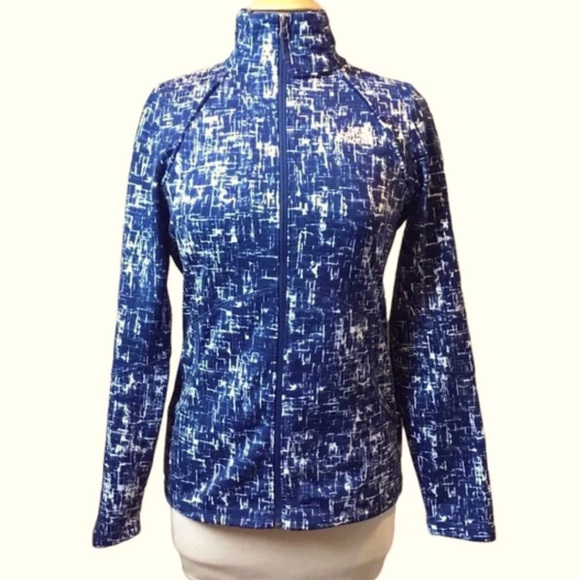 The North Face Novelty 100 Cinder Full Zip Printed Jacket - Picture 1 of 9